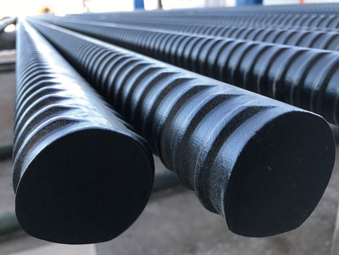Protal CTE Low VOC applied to pipe lengths